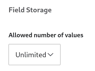 field storage